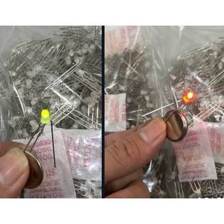 [ 50 con ]  LED 3 chân 2 màu XANH - ĐỎ 3mm 5mm