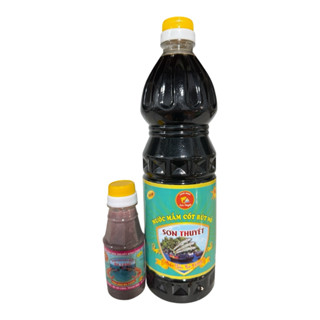 Nước Mắm Cốt cá 2 nam 900ml ba làng Sơn thuyết tăng 100g mắm tôm ba làng