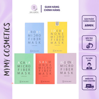  Mặt Nạ Vải Vi Sợi Be Balance Micro Fiber Mask 3in1 Hỗ Trợ Dưỡng Sáng & Làm Đẹp Da 30ml 