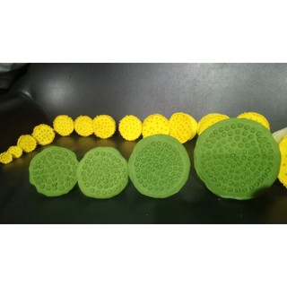 Gương sen (bát sen) giả các cỡ làm hoa handmade