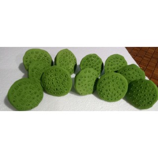 Gương sen (bát sen) giả các cỡ làm hoa handmade