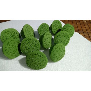 Gương sen (bát sen) giả các cỡ làm hoa handmade