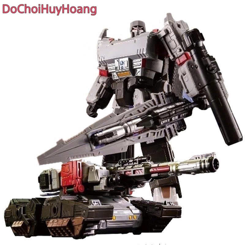 Mô hình robot Megatron biến đổi thành xe tank 20cm BPF