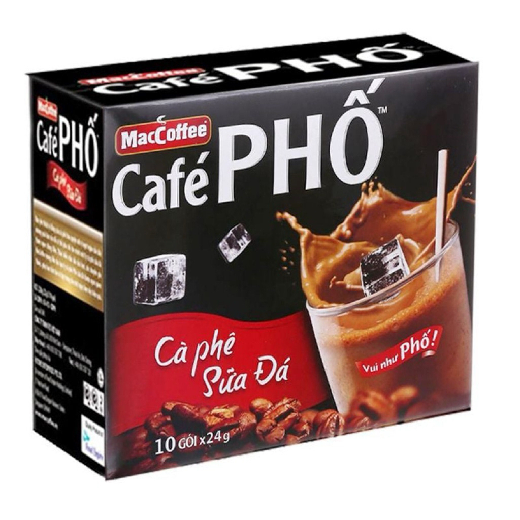 1 Hộp Cà Phê Sữa Đá MacCoffee Café PHỐ