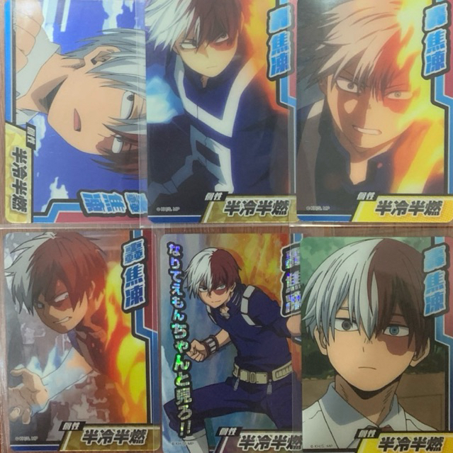 [ TẶNG KÈM SLEEVE ] Card Shoto Todoroki Metal vol 1, 2, 3 My Hero Academia MHA (đọc kĩ mô tả)