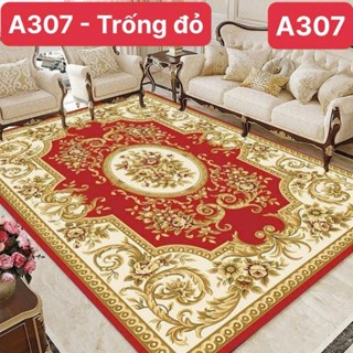  thảm trải sàn bali 5d mẫu hoa hồng đỏ hoàng gia 1m6x2m3 và 2mx3m 