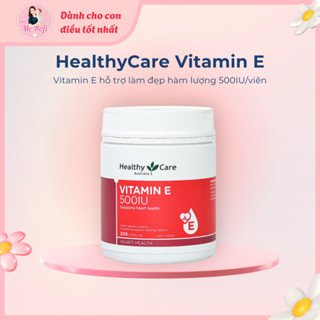 Viên uống Vitamin E Healthy Care Úc 200 viên hỗ trợ làm đẹp hàm lượng 500IU - Mẹ Rofi