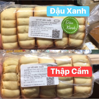 [Bánh Chay] Bánh nướng Huy Hoàng - Cao Bằng 1 túi 5 cái. Nhân đậu xanh và nhân thập cẩm.
