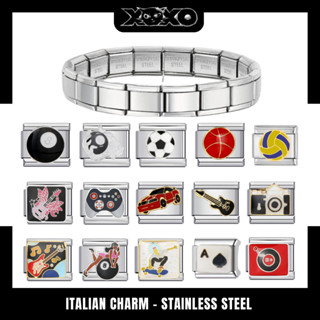  Charm Thể Thao Sở Thích Xe Cộ Vòng Tay Charm Ý Italian Charm Bracelet 