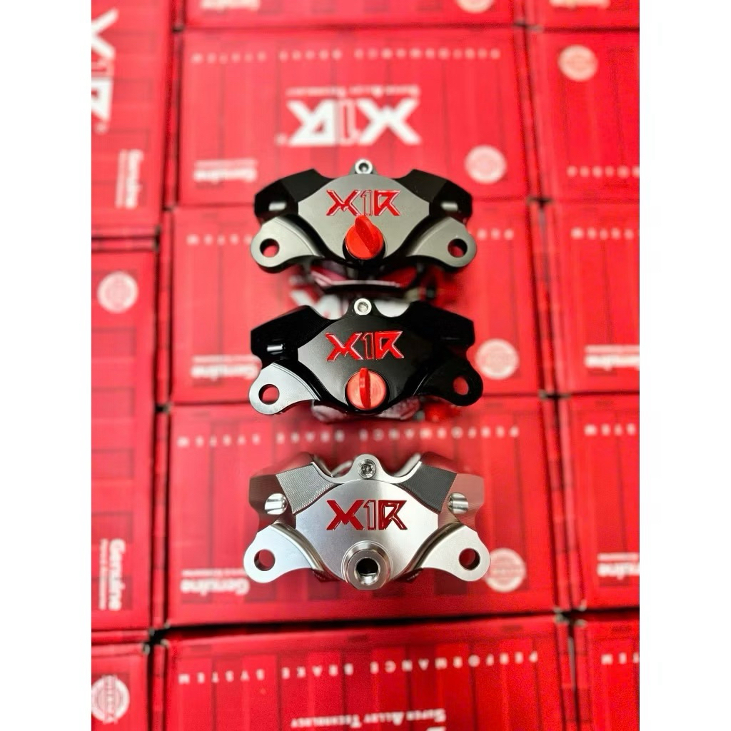 Heo 2pis X1R - heo dầu 2 pis đối xứng X1R - màu đen bạc xám