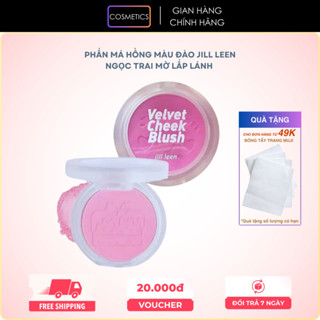 [JILL LEEN] Phấn Má Hồng JILL LEEN Dạng Phấn, Chất Phấn Mịn Lì, Bám Màu Tốt, Làm Sáng Lâu Trôi 3g