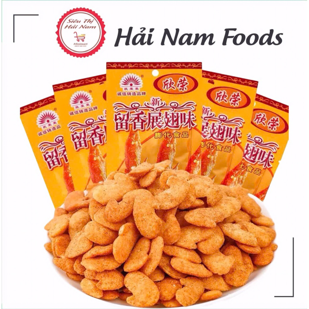 850g Combo 1 bịch bim bim cánh gà 10 gói to Bim bim cánh gà nội địa trung