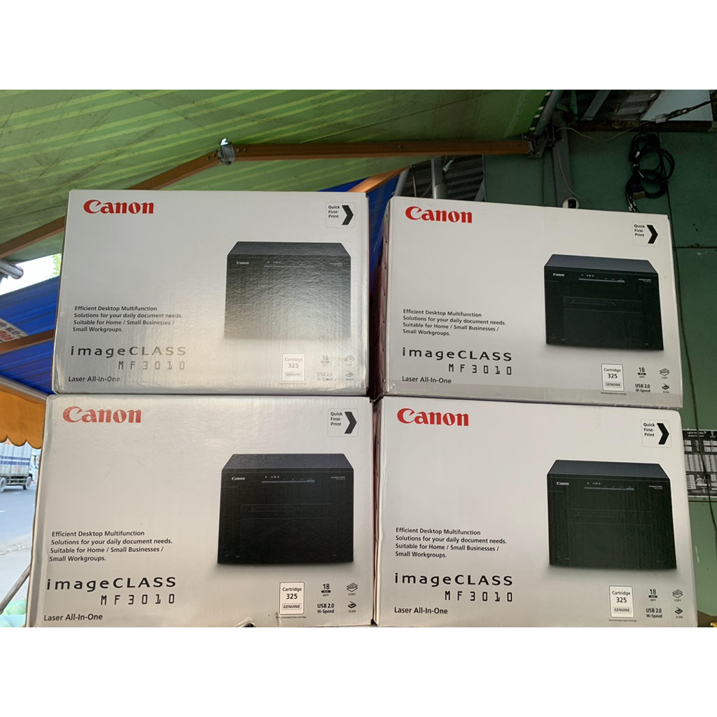 Máy in canon đen trắng đa chức năng MF3010
