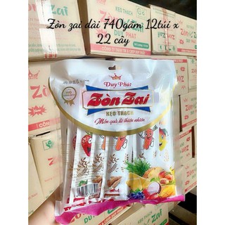 KẸO THẠCH ZÒN ZAI GÓI DÀI CÁC LOẠI