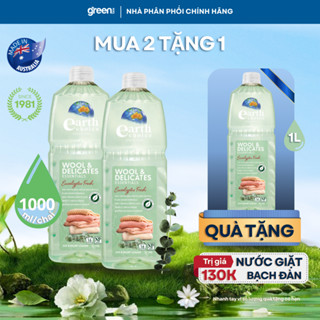 Nước giặt thuần chay giặt đồ lót làm sạch vết bẩn trên đồ lót quần áo giữ bền đồ Earth Choice Úc 1L