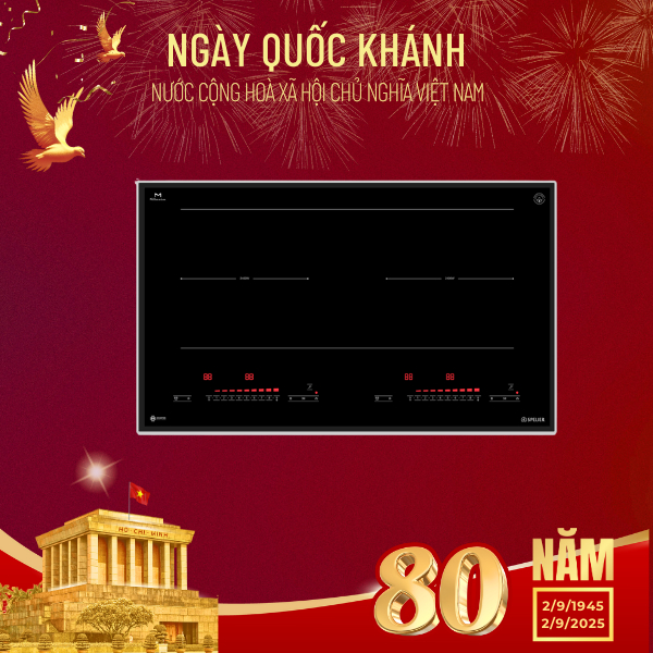 Bếp Đôi Spelier Chính Hãng Thiết Kế Sang Trọng, Bảo Hành 3 Năm - STL 590S Plus
