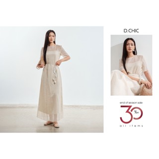 D.CHIC Váy tay cộc thắt đai MS: 2813722