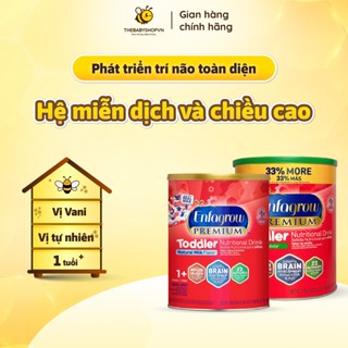  Sữa Enfagrow Premium Toddler Mỹ 907gr Vị Vani Nắp Xanh Cho Bé Từ 1-3 Tuổi -Bản Mỹ 