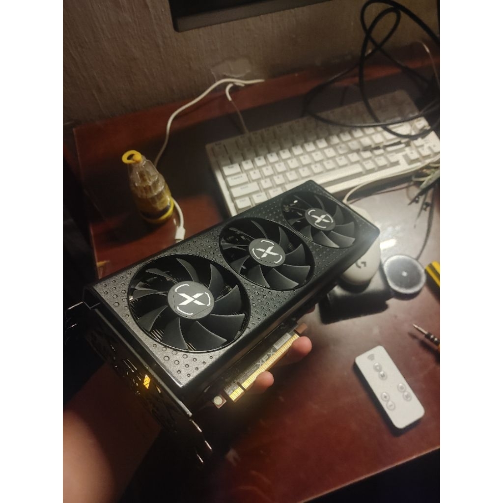 XFX RX 6600XT 3 Fan tháo máy