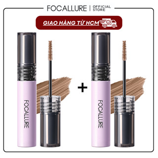  COMBO 2 Mascara Lông Mày Focallure Mềm Mờ Màu Tự Nhiên Không Vón Cục Chống Thấm Nước 24H 5gx2 
