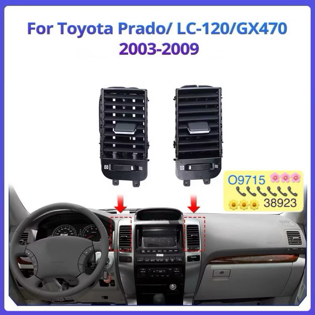 2 cửa  gió điều hoà giữa toyota prado lc120 lexus gx460 2003-2009