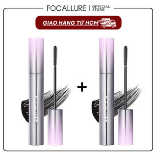  COMBO 2 Mascara FOCALLURE Đầu Cọ Sợi Mảnh – Cong Mi Tơi Tự Nhiên 7.3gx2 