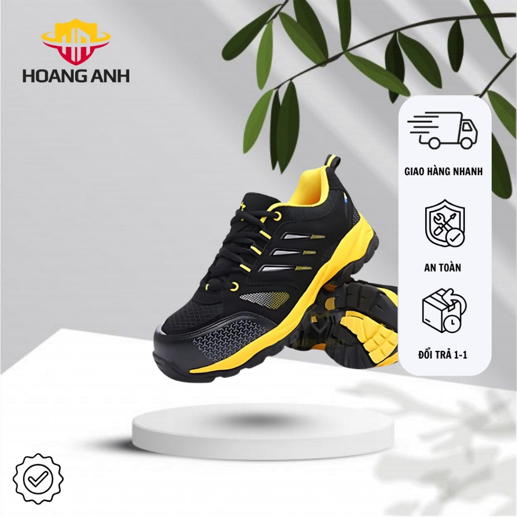 Giày bảo hộ Aolang A555 màu vàng