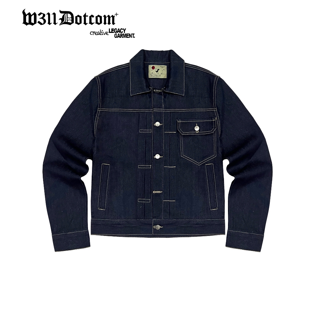 [GIFT*] Áo "RAW DENIM" Jacket byW311Dotcom*/ Áo Khoác Jean Type 1/ Denim Jacket - Archive Sav3