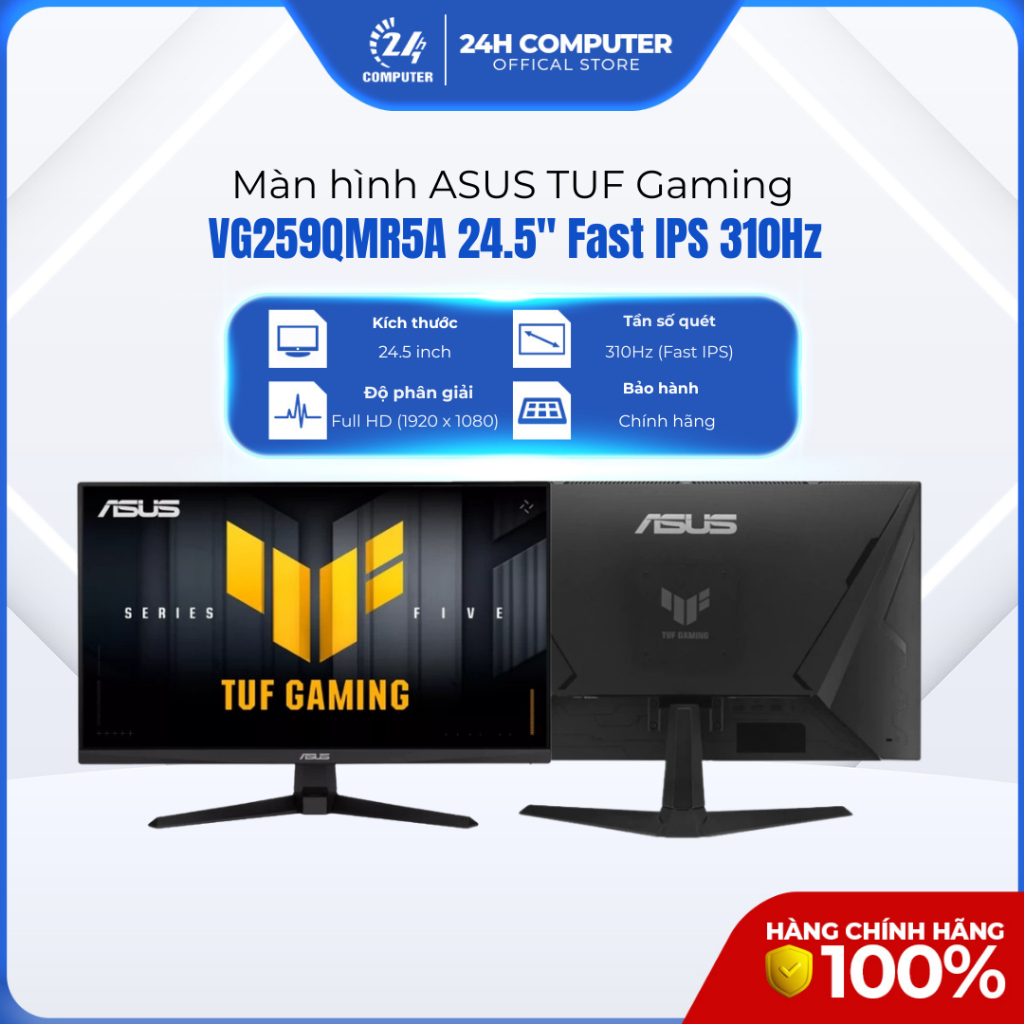 Màn hình ASUS TUF Gaming VG259QMR5A 24.5" Fast IPS 310Hz
