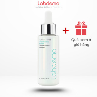   cải tiến  Serum HA Enriching - Labdema  30ml  HA B5 Centella Pentavitin dưỡng ẩm phục hồi da - Derma Labs 