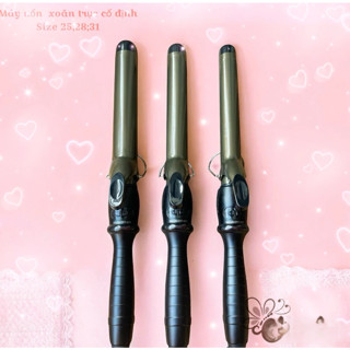 Máy uốn xoăn tóc nova trục cố định xoăn nhanh size 25, 28, 32 mm