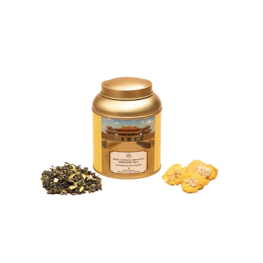 Royal camellia chrysantha Oolong Tea/ Trà Oolong hoa vàng Cung Đình 100g