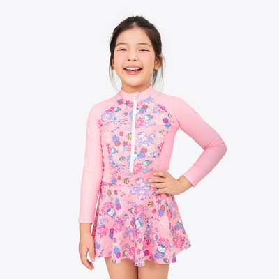 Đồ bơi trẻ em SOBIE liền thân váy bé gái Công Chúa Biển