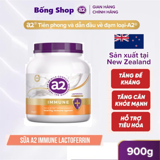 Sữa A2 Immune Lactoferrin (Úc) 900 g – Hỗ trợ Miễn dịch & Dinh dưỡng toàn diện cho cả gia đình bé
