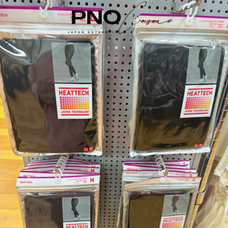  Uniql0 - Quần heattech giữ nhiệt nữ   auth tag Nhật   