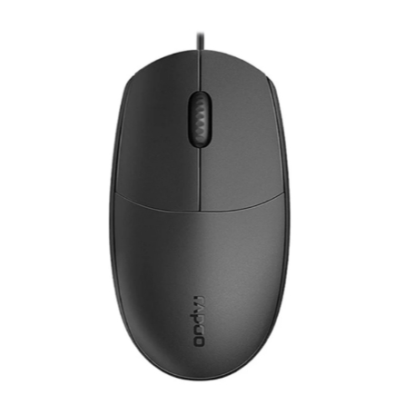 Chuột có dây Rapoo N110 Silent Màu Đen
