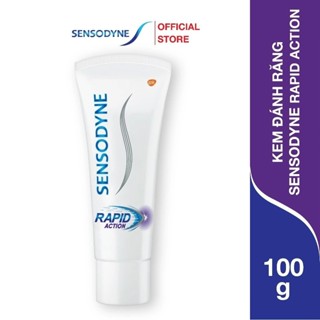   KOL  Bộ 3 Kem đánh răng SENSODYNE Rapid Action 100g giúp giảm ê buốt nhanh 