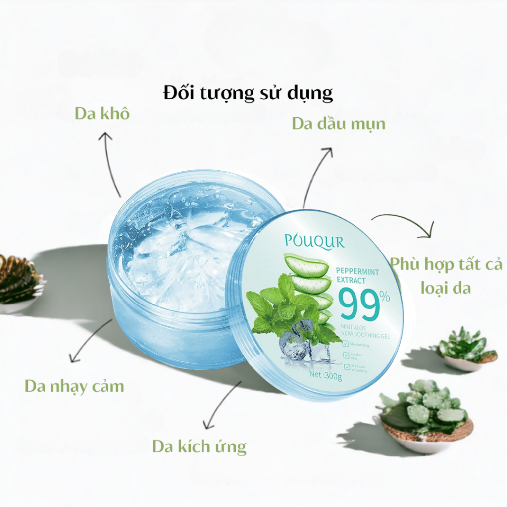 Ảnh 14 của Gel dưỡng nha đam BEABIAI DAILY SPLASH Cấp Ẩm, Làm Dịu, Làm Mát, Phục Hồi Da Hiệu Quả 200g