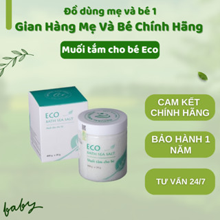  Muối tắm cho bé Eco   Eco Gold 400g dùng để tắm gội đầu rửa mặt dodungmevabe1 