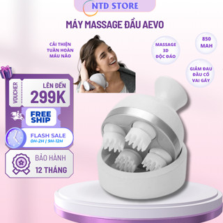 Máy Massage Đầu Cổ Vai Gáy Scalp Massager Giải Toả Căng Thẳng, Mệt Mỏi , Thư giãn