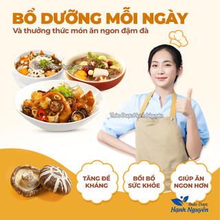 Nấm đông cô Nhật Bản 100g, tai nấm to, nấu canh dưỡng sinh, pha trà, tốt cho sức khỏe