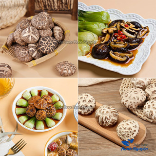 Nấm đông cô Nhật Bản 100g, tai nấm to, nấu canh dưỡng sinh, pha trà, tốt cho sức khỏe