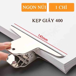 S Kẹp giấy tài liệu, ngải,inox 75-145mm, lò xo siêu bền cao cấp SHERI
