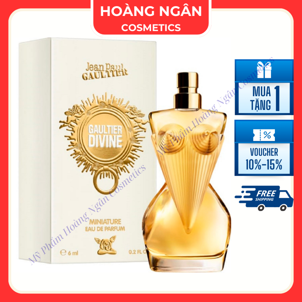 Nước Hoa Mini Jean Paul Gaultier Divine EDP 6ml chính hãng