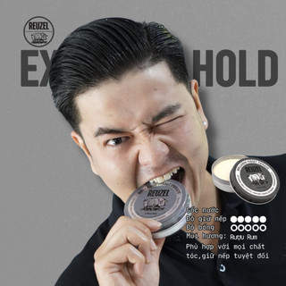 Sáp vuốt tóc Reuzel Extreme Hold Pomade