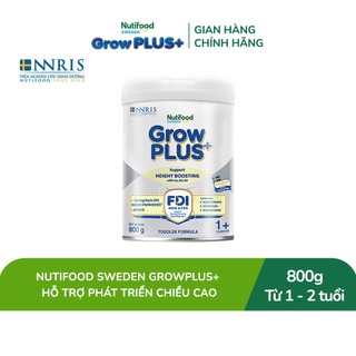   Livestream Lucie  Sữa Bột Nutifood Sweden GrowPLUS+ Cao lớn vượt trội từ 1 - 2 tuổi  Bạc  800g 