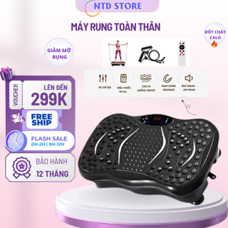 Máy Rung Lắc Toàn Thân Giảm Béo Hiệu Quả - Thiết Bị Giảm Cân, Máy Tập Giảm Mỡ Bụng