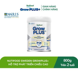   Livestream Lucie  Sữa Bột Nutifood Sweden GrowPLUS+ Cao lớn vượt trội trên 2 tuổi  Bạc  800g 