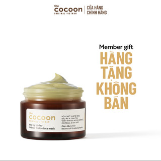  MEMBERGIFT - HÀNG TẶNG KO BÁN - Mặt nạ bí đao Cocoon giảm dầu & mụn 30ml 