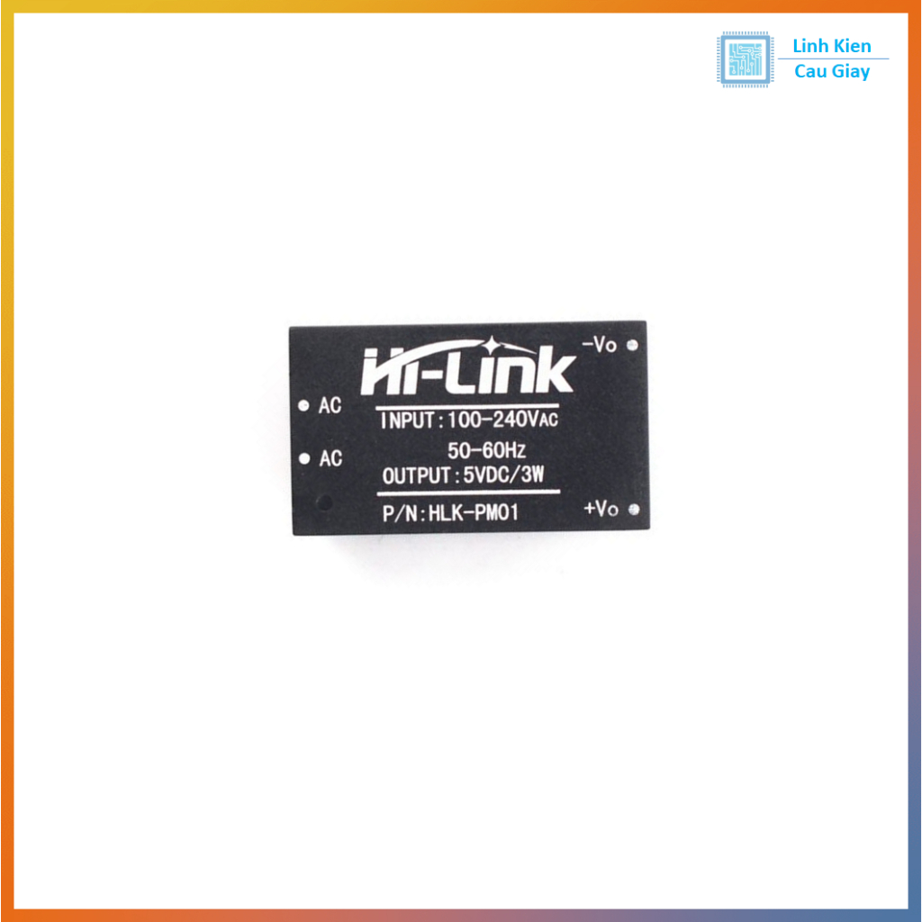 Module Nguồn AC-DC 5V3W HLK-PM01